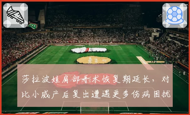 莎拉波娃肩部手术恢复期延长，对比小威产后复出遭遇更多伤病困扰