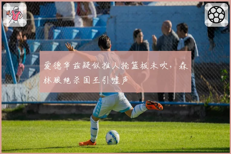 爱德华兹疑似推人抢篮板未吹,森林狼绝杀国王引嘘声